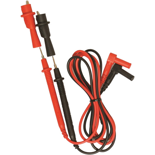 Test Leads with Screw-Off Alligator Clips Sécurité Médic