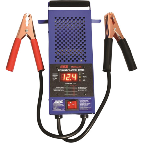 Digital Battery Tester with Automatic Test Sécurité Médic