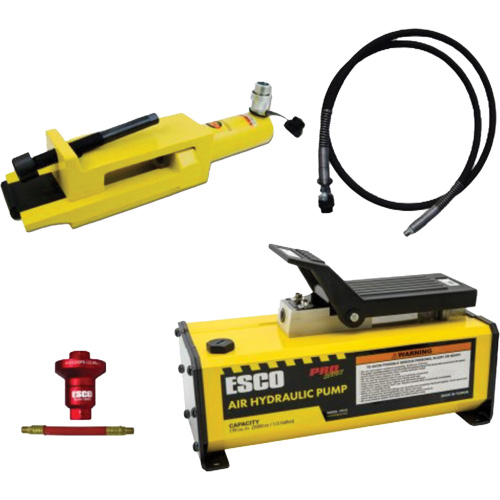 Giant Tire/Earthmover Bead Breaker Kit with 1/2 Gallon Hydraulic Pump Sécurité Médic