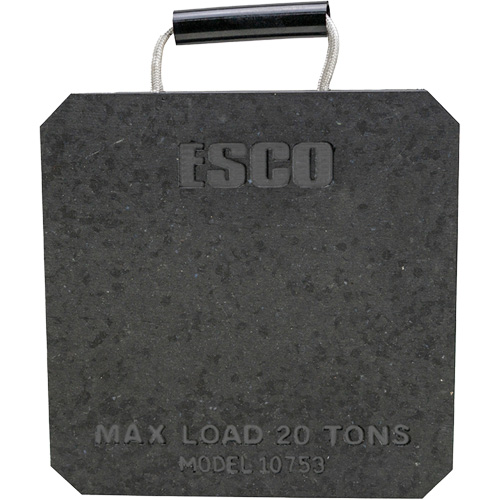 20-Ton Capacity Jack Support Plate Sécurité Médic