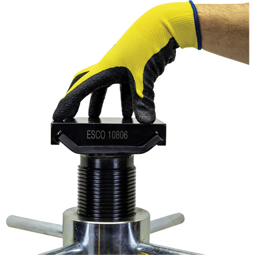 Adaptateur &agrave; dessus plat pour supports de v&eacute;rin ESCO de style haut de 20 et 25 tonnes Sécurité Médic