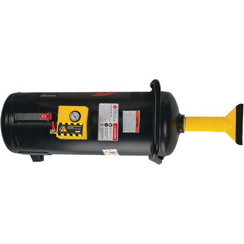 Ensemble de mise en place de talon haute pression de 13 gallons Hurricane "CAT-13", Aluminium Sécurité Médic