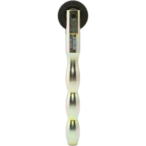 Outil robuste de roulage pour r&eacute;paration de pneus avec roulette &agrave; patch en acier Sécurité Médic