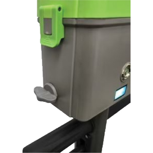 Cric &eacute;lectrique pour camions lourds, 30 tonne(s), Air comprim&eacute;/hydraulique Sécurité Médic