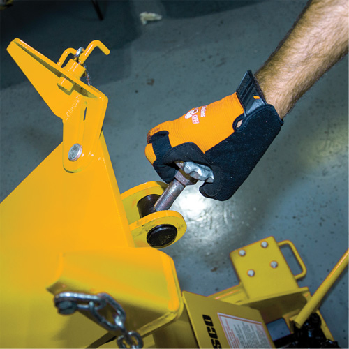 Yellow Jackit Transmission Jack, 2.2 Ton(s) Lifting Capacity Sécurité Médic