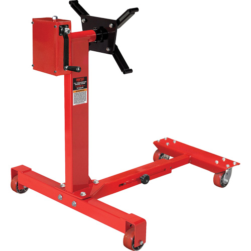 75:1 Gear-Driven Engine Stand, 5/8 tons Capacity, 42" H Sécurité Médic