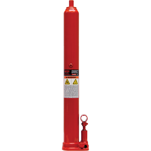 Cric-bouteille &agrave; v&eacute;rin long, 1,5 tonne(s), 41-9/10" Hauteur &eacute;lev&eacute;e Sécurité Médic
