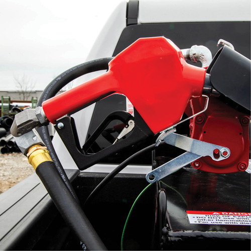Red Automatic Gasoline Spout Nozzle Sécurité Médic