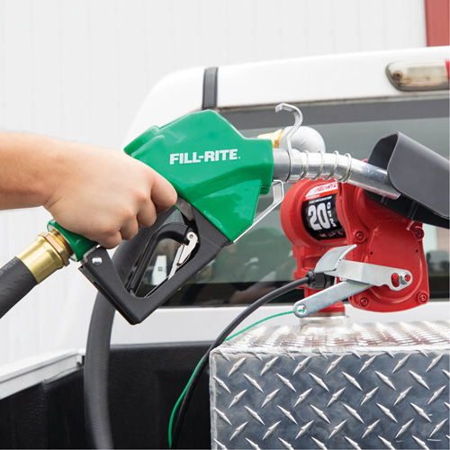 Green Automatic Diesel Spout Nozzle Sécurité Médic