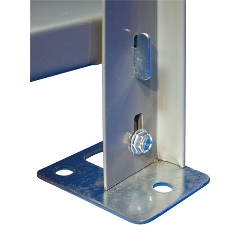 Interlok Boltless Shelving Foot Plate Sécurité Médic