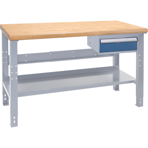 &eacute;tabli industriel, Cap 1000 lb, 60" la x 36" p, 34" h Sécurité Médic