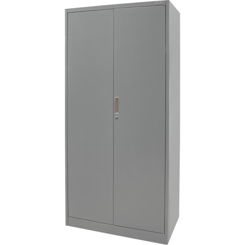 Combination Storage Cabinet, 36" W x 18" D x 72" H, Grey Sécurité Médic
