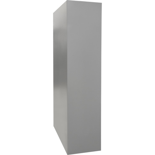 Armoires de rangement Hi-Boy, Acier, 4 Tablettes, 72" h x 36" la x 18" P, Gris Sécurité Médic