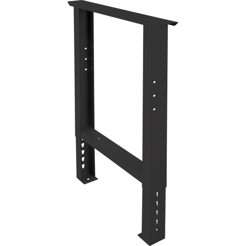 Pattes d'&eacute;tabli pour service industriel, Acier, 24" p x 34" h, Simple Sécurité Médic