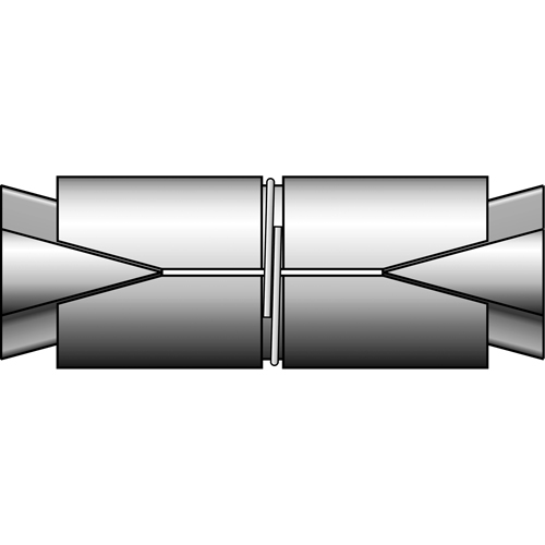 Boulons &agrave; coquille d'expansion double Sécurité Médic