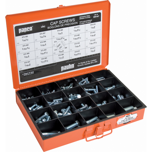 Cap Screw Assortment Sécurité Médic