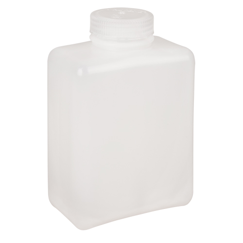 Easy-Grip Space-Saver Bottles, Rectangular, 32 oz., Plastic Sécurité Médic