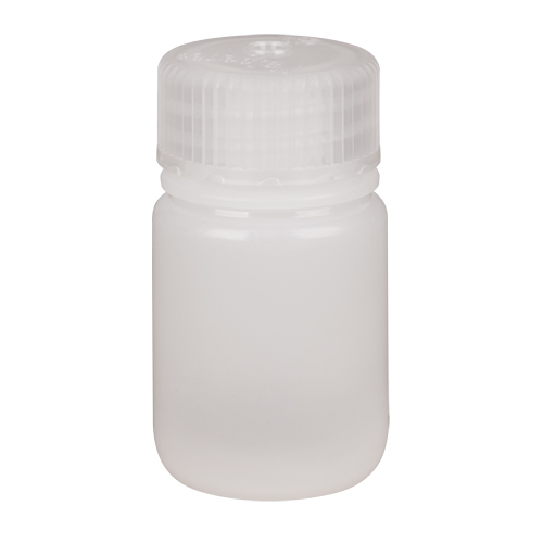 Wide-Mouth Bottles, Round, 1 oz., Plastic Sécurité Médic