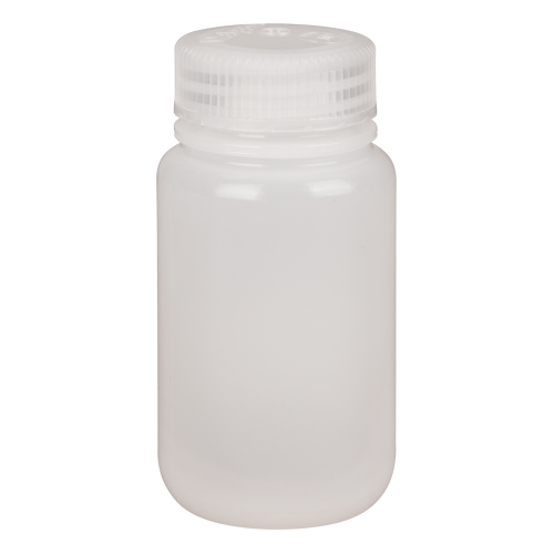 Wide-Mouth Bottles, Round, 4 oz., Plastic Sécurité Médic