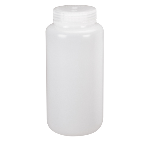 Wide-Mouth Bottles, Round, 8 oz., Plastic Sécurité Médic