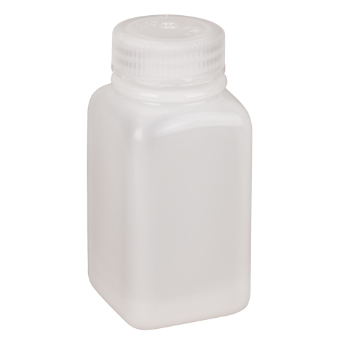 Easy-Grip Space-Saver Bottles, Square, 6 oz., Plastic Sécurité Médic