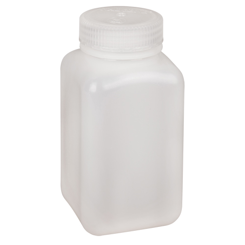 Easy-Grip Space-Saver Bottles, Square, 16 oz., Plastic Sécurité Médic