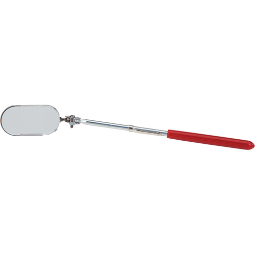 Miroir d'inspection, Ovale, 2" lo x 1" la, Non t&eacute;lescopique Sécurité Médic