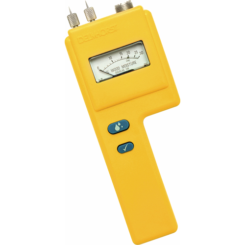 Wood Moisture Meters - Analog Display, 6 - 30% Moisture Range Sécurité Médic