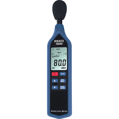 Sound Level Meter, 30 - 90 dB/50 - 110 dB/70 - 130 dB Measuring Range Sécurité Médic