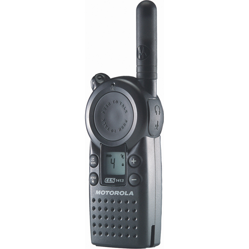 Radio bidirectionnelle commerciales s&eacute;rie CLS, Bande UHF, 4 canaux, Port&eacute;e 200 000 pi² Sécurité Médic