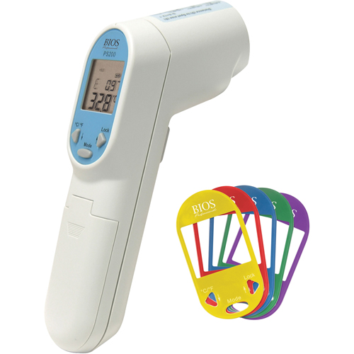 Food Service Infrared Thermometers, -76° - 932° F ( -60° - 500° C ), 12:1, Fixed Emmissivity Sécurité Médic