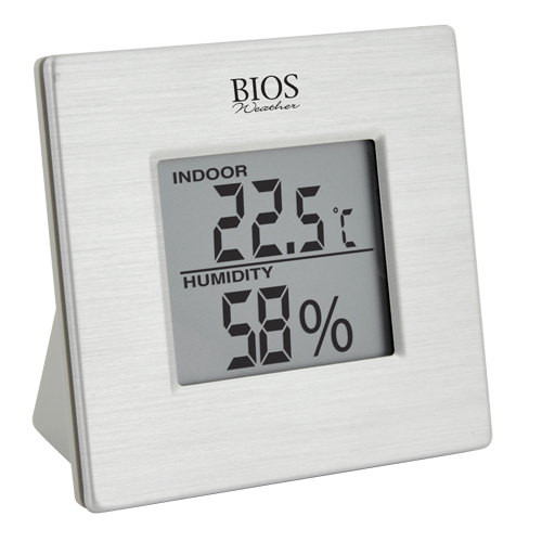 Thermom&egrave;tres int&eacute;rieurs pour humidit&eacute; & temp&eacute;rature, Contact, Num&eacute;rique, -58-158°F (-50-70°C) Sécurité Médic