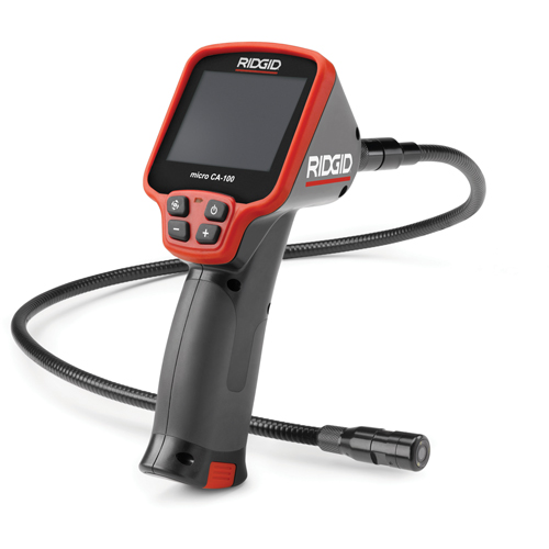 Micro CA-150 Inspection Camera, 3.5" L x 3.5" W Display, 320 x 240 pixels, 17 mm (2/3") Camera Head Sécurité Médic