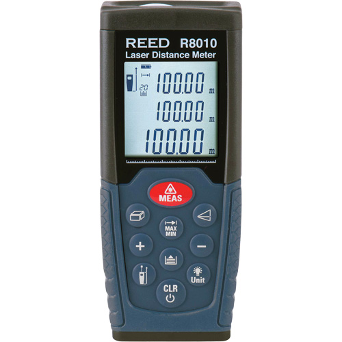 Mesureurs de distance, 0,17' - 328' (0,05 m - 100 m) Gamme de mesure Sécurité Médic