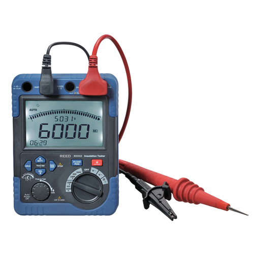 Insulation Resistance Tester with Calibration Certificate, Digital Sécurité Médic