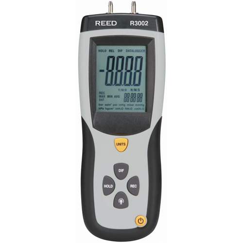 Manometer with Calibration Certificate, Digital Sécurité Médic