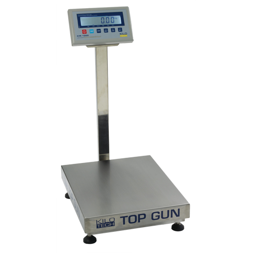 Top Gun Electronic Platform Scales, 18" L x 12" W, 150 lbs. Capacity Sécurité Médic