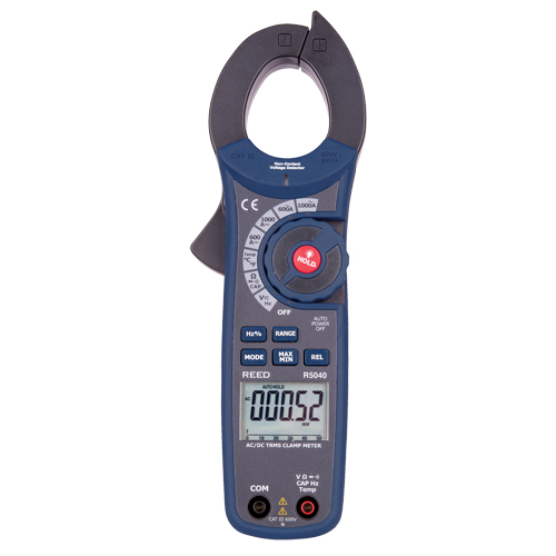 AC/DC Clamp Meter with Calibration Certificate, AC/DC Voltage, AC/DC Current Sécurité Médic