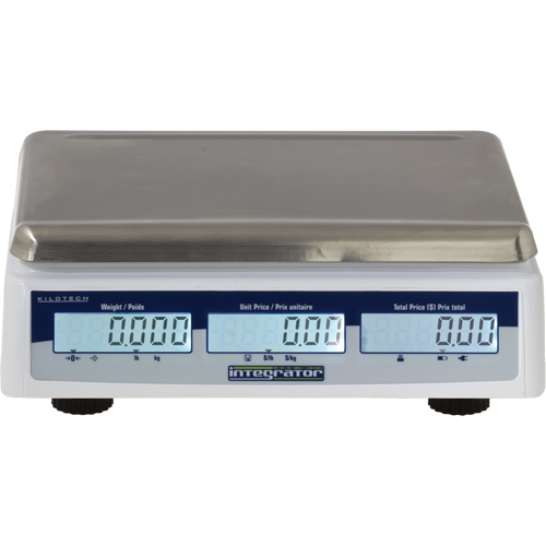 Integrator C15 Price Computing Scale, 30 lbs. / 15 kg Cap., 0.005 lbs. / 0.002 kg. Graduations Sécurité Médic