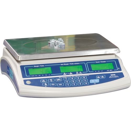 Balance pour compter Abacus AB30, Capacit&eacute; 60 lb / 30 kg, Graduations 0,001 lb / 0,5 g Sécurité Médic