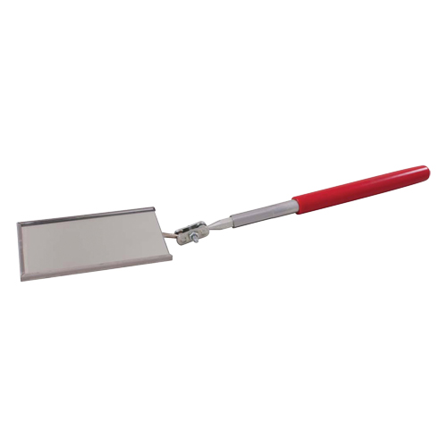 Mirror Replacement, Rectangular, 3-1/2" L x 3-1/2" W, Non Telescopic Sécurité Médic