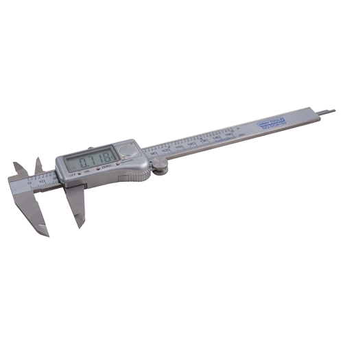 Digital Caliper, 0.0005" (0.01 mm) Resolution, 8" Range Sécurité Médic