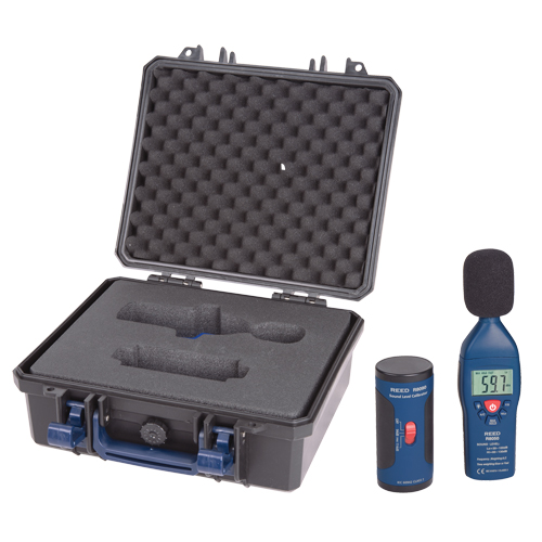 Sound Level Meter and Calibrator Kit, 30 - 130 dB Measuring Range Sécurité Médic