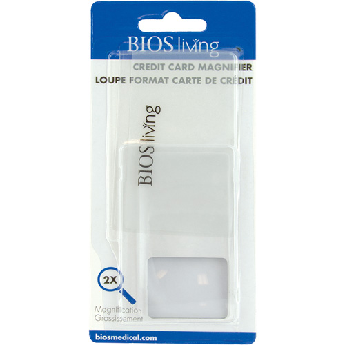 Credit Card Magnifier Sécurité Médic
