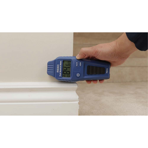 Dual Moisture Meter, 0 - 80% Moisture Range, 41°- 113° F ( 5° - 45° C ) Temperature Range Sécurité Médic