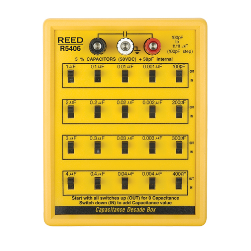 Capacitance Decade Box Sécurité Médic