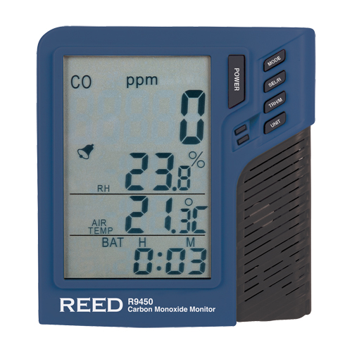 Carbon Monoxide Monitor with Temperature & Humidity  Sécurité Médic