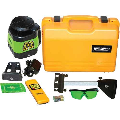 Green Beam Self-Leveling Horizontal & Vertical Rotary Laser, 400' (120 m), 532 Nm Sécurité Médic