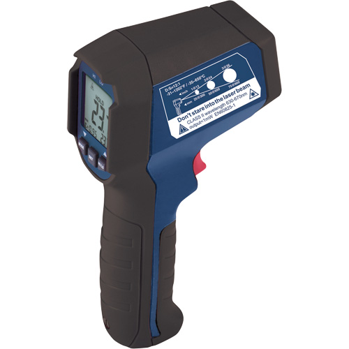 Infrared Thermometer, -31°- 1202° F ( -35° - 650° C ), 12:1, Adjustable Emmissivity Sécurité Médic