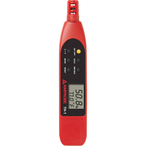 TH-1 Relative Humidity & Temperature Probe Meter, 4% - 95% RH, -4°- 122° F ( -20° - 50° C ) Sécurité Médic